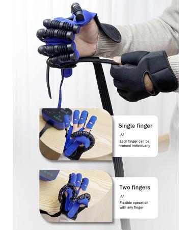 Rehabilitation Robot Gloves Stroke Hand Splint Finger Orthosis Functional Stroke Hemiplegia Rehabilitation Training Equipment for Long-Term Relief(Size:M Code Color:Right Hand) M code right hand - Buy Online on GoSupps.com