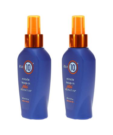 It's A 10 Haircare Miracle Leave-In Conditioner Spray w/Keratin - 4 oz. - 2ct 4 Fl Oz (Pack of 2) - Buy Online on GoSupps.com