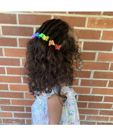50 Pack Butterfly Hair Clips - Assorted Mini Hair Jaw Claw Clips for Girls, Women, Kids, Baby - Includes Box Package - Buy Online on GoSupps.com