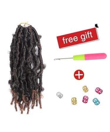 12 Inch Butterfly Locs Crochet Hair 8packs Pre Looped Distressed Faux Locs T30 - Buy Online on GoSupps.com