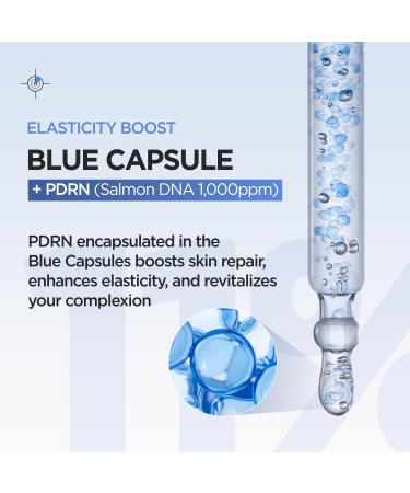 P.CALM Blue Capsule 11 Serum PDRN & Caffeine for Intense Moisture Plumping Effect Elasticity and Radiant Skin Korean PDRN Serum (30ml / 1.01 fl.oz) - Buy Online on GoSupps.com