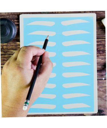  TOVINANNA 8 Pairs of Eyebrow Training Skin Reusable Sustainable Practice Skin for Precision Makeup Techniques for Beginners - Buy Online on GoSupps.com