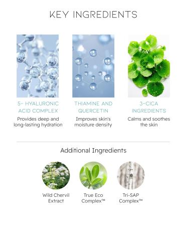 BEYOND Angel Aqua Moisture Ampoule (1.7fl oz*2 Pack of 2) - Deep Hydration Serum for Sensitive Skin Barrier Strengthening. Vegan Formula Korean Skin Care. Chervil  - Buy Online on GoSupps.com