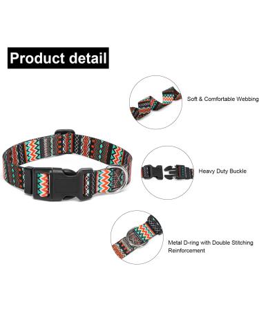 Suredoo Soft & Comfortable Nylon Dog Collar - Adjustable for Small Medium & Large Dogs (S Regular Orange) - Ideal for Puppies - Neck 25-40 cm Width 1.5 cm - Buy Online on GoSupps.com