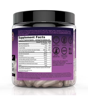 Clean+Lean Night Keto: Overnight Ketogenic Fat Burner & Sleep Aid | BHB Ketones, MCT Oil, Vitamins & Minerals | 24 HR Diet Support | All Natural, GF | 60 Caps - Buy Online on GoSupps.com