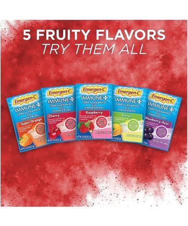 Emergen-C Immune Formula - Support Your Immune System with Vitamin C and Essential Nutrients - Buy Online on GoSupps.com