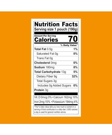 Fullgreen Riced Cauliflower with Carrots and Peas - Keto Friendly Non-GMO, Preservative-Free, Shelf-Stable (6 Pouches) - Buy Online on GoSupps.com