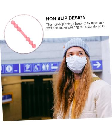 Hapinary 10-Piece Silicone Mask Rope Extensions & Hook Buckles for Comfortable Mask Wear | Adjustable Mask Strap Holders & Earring Accessories - Buy Online on GoSupps.com