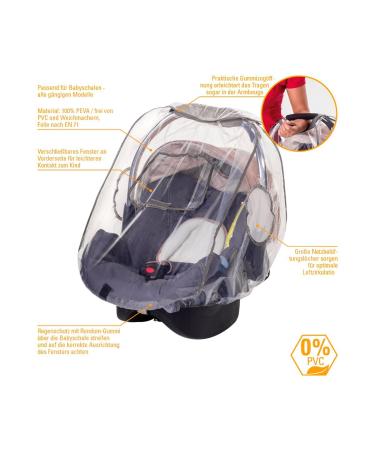DIAGO 30001.75081 Komfort Regenschutz Babyschale - Optimaler Schutz f r Ihr Baby bei jedem Wetter | Internationaler Versand - Buy Online on GoSupps.com