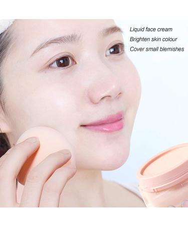 2PCS IVOLY Mushroom Head Air Cushion BB & CC Cream Set - High Coverage Long Lasting Waterproof with Makeup Sponge - Moisturizing Concealer Duo - Buy Online on GoSupps.com