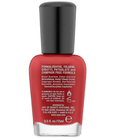 ZOYA Nail Polish Carmen 0.5 Fl Oz - Long-Lasting Formula | Vibrant Color | Pack of 1 - Buy Online on GoSupps.com