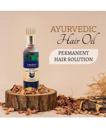 Buy SWOSH Amla and Bhringraj Hair Oil 100ml - Paraben & Sulfate Free with Comb Applicator | Best for Healthy Hair Growth - Buy Online on GoSupps.com