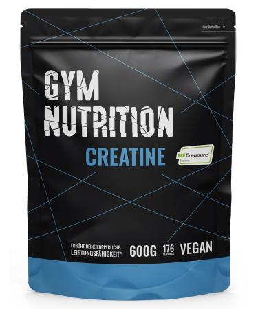 Creatine Creapure monohydrate powder 600g pure creatine monohydrate powder 99.99% purity vegan halal without additives - bottled in Germany with dosing spoon - Buy Online on GoSupps.com