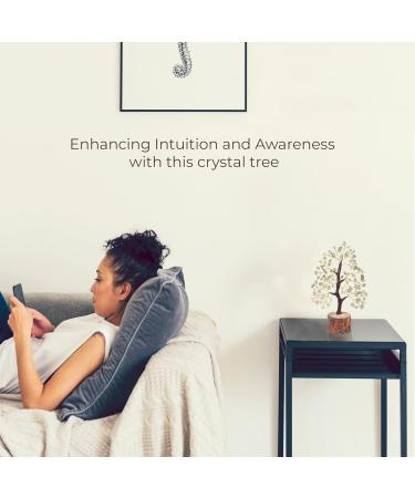 Green Jade Crystal Tree - Spiritual Gift for Women | Jade Tree Decor for Living Room | Birthday Gift for Her & Him | Jade Stone Tree of Life - Lucky Tree Crystal Gift - Buy Online on GoSupps.com