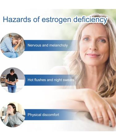 Buy Female Menopause Cream - Alleviate Symptoms & Enjoy Relaxing Years | Bioidentical Cream for Women - 100ml - Buy Online on GoSupps.com