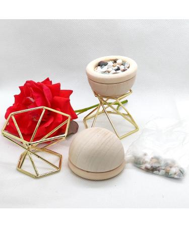 Wood Essential Oil Diffuser | Art Wood & Mini Stone Diffuser for Home Office & Hotel Decor - International Shipping - Buy Online on GoSupps.com