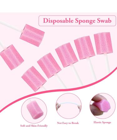 100PCS Oral Swabs Dental Sponge Swab for End of Life Care | Disposable Mouth Cleaning Tool - Buy Online on GoSupps.com