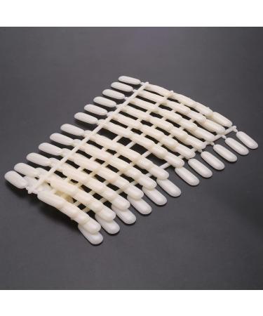 Myhoomowe Round Nail Piece Nail Color Card Flat Bottom Solid Nail Piece Display Nail Piece Sample Flat Bottom Color Card - Buy Online on GoSupps.com