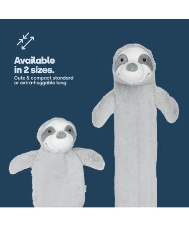 LIVIVO Large Hot Water Bottle with Animal Style Microfiber Fleece Cover - 1L Sloth Design for Quick Heat and Comforting Pain Relief - Buy Online on GoSupps.com
