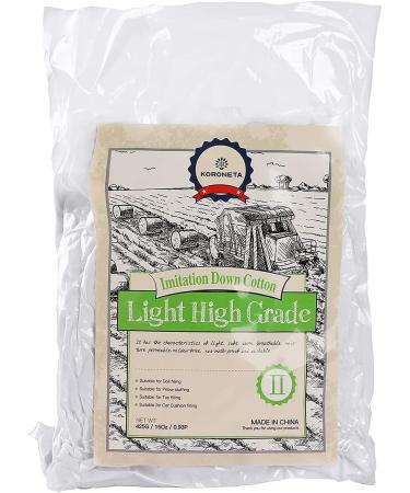 425g/15oz KORONETA Super Soft Polyester Fiber - White Toy & Cushion Stuffing - Buy Online on GoSupps.com