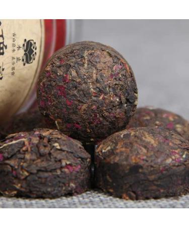 Yunnan Rose Rouge Petit Pu'er M r "Tuocha aromatis la rose" 100g Choix de la qualit