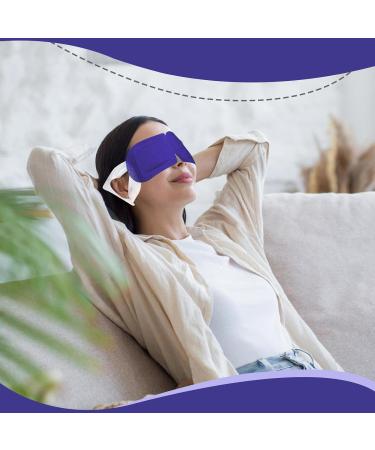  Ancsttu Steam Mask - 10 Pieces Thermal Eye Mask Hot Compresses for Relaxation Spa at Home Bedtime Routine Meditation Session Post-Workout Recovery Relaxation - Buy Online on GoSupps.com