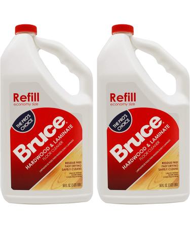 Bruce 64oz Refill Hardwood & Laminate Floor Cleaner - 2 Pack - Buy Online on GoSupps.com