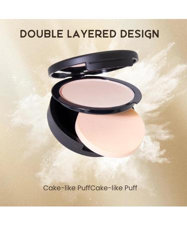 DAGEDA Matte Pressed Powder | Oil Control Lightweight Setting Powder | Waterproof Long-Lasting Powder Makeup (02 Nature) - Shop Internationally - Buy Online on GoSupps.com