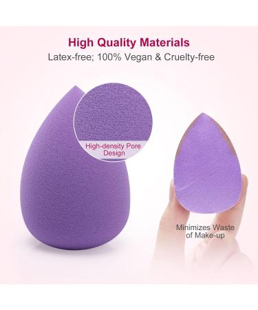 DUAIU Beauty Blenders 6PCS Makeup Sponge Set - Non-Latex Foundation Sponge for Liquid, Creams, and Powders - Buy Online on GoSupps.com