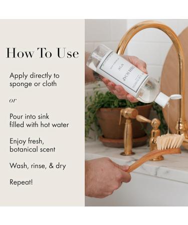 The Laundress Dish Soap Liquid No.247 - Tough on Grease Bio-based Ingredients | 16 Fl OZ - International Shipping Available - Buy Online on GoSupps.com