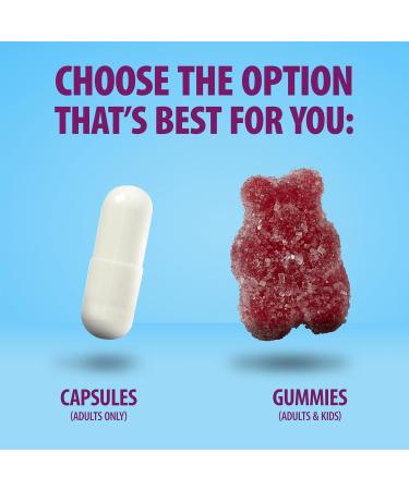 Digestive Advantage Daily Probiotic Gummy for Kids Multi Natural Fruit Flavours 80.0 Count natural fruit flavours 80 Count (Pack of 1) - Buy Online on GoSupps.com