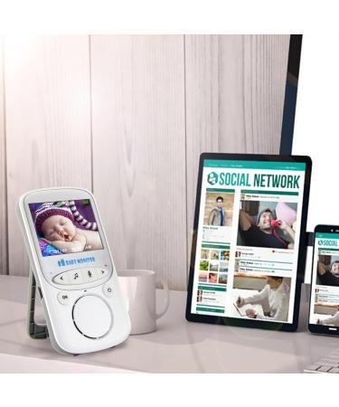 MYPIN 2.4 LCD Video Baby Monitor with Camera, Night Vision, Two-Way Talk, and Lullaby - HS0123 - Buy Online on GoSupps.com