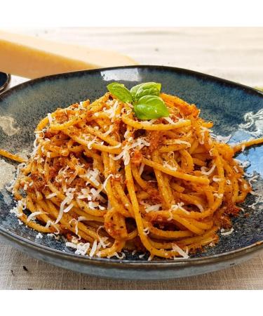 Valnerina Tartufi Italian Pesto Rosso Sauce with Summer Black Truffle - 180g Jar | Pasta Seasoning Sugo | Gastronomic Specialty - Buy Online on GoSupps.com