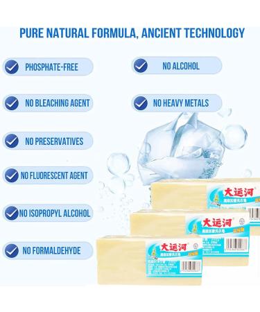 Grand Canal Soap Underwear Cleaning Soap Grand Canal Underwear Cleaning Soap 100% Natural Handmade Long-Lasting Fragrance (2Pcs) - Buy Online on GoSupps.com