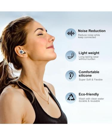 Reusable Silicone Ear Plugs for Noise Reduction - 30dB Hearing Protection for Sleep Concerts Work & Travel | Includes Storage Case & Multiple Ear Tips - Buy Online on GoSupps.com