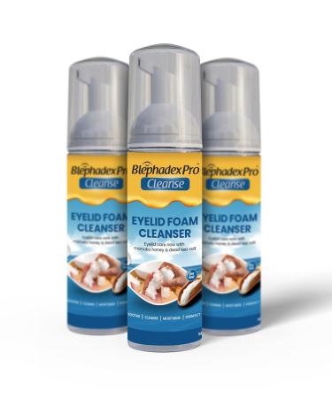 Visual Advantage Lunovus Eyelid Foam Cleanser with Manuka Honey and Dead Sea Salt Gentle Daily Cleansing - Buy Online on GoSupps.com