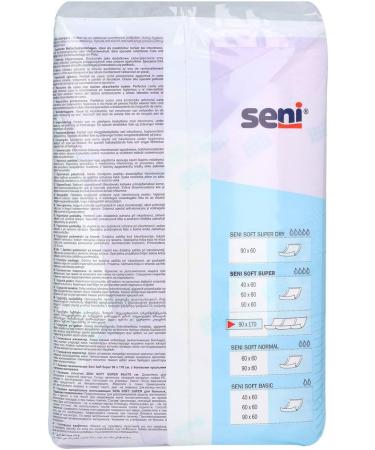 Seni Soft Super Medical Pads 90x170 cm | 1 Box (2 x 30 Pieces) - Best International Shipping eCommerce - Buy Online on GoSupps.com