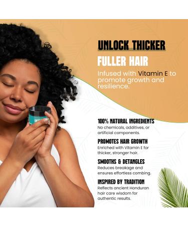 Dr. Sebi Approved Batana Oil for Hair Growth | 100% Pure Organic Hair Oil from Honduras | Promotes Thickness & Prevents Hair Loss - Buy Online on GoSupps.com