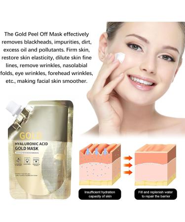 Retinol Snake Venom Gold Mask Anti-Aging Gold Face Mask Rejuvenating Gold Peel Off Mask Anti-Aging Retinol Gold Facial Mask Rejuvenating Peel-Off Mask Deeply Cleans Moisturizing Skin 100g - Buy Online on GoSupps.com