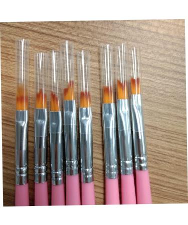 minkissy 3 Sets Gel Nail Brush Nail Art Supplies Detail Drawing Brush Nail Gel Kit De Manicura Nail Art Tips Builder Gel Builder for Nails Builder Gel for Nails Pink Tool Painted - Buy Online on GoSupps.com