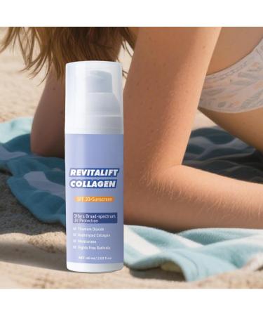 Lotion Solaire Protectrice - 60 ml Lotion cran Solaire pour le Visage et le Corps - Cosm tique R sistante la Transpiration P n tration Rapide pour Plage et Randonn e - Buy Online on GoSupps.com
