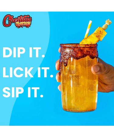 Cheilitas Chamoy Mexican Rim Candy Dip Paste 8 oz - Hand Crafted for Drinks, Cocktails, Micheladas, Beer | Original Flavor - 8 Fl Oz - Buy Online on GoSupps.com