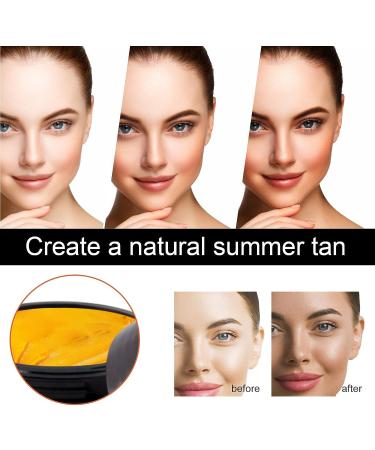 Wangjiahua Eelhoe Tanning Gel - Intensive Brown Premium Accelerator Cream for Sunbeds & Outdoor Sun - 2PCS Set - Buy Online on GoSupps.com