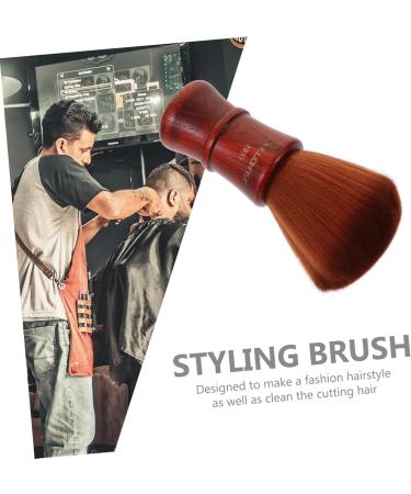 Housoutil Neck Duster Brush Face Cleaner Brush Cleaning Brush For Cleaning Large Neck Duster Neck Duster Salon Shaving Brush Shave for Men Mens Duster Salon Neck Duster Wooden Hair - Buy Online on GoSupps.com