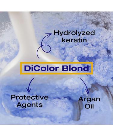 NK DiColor Blonde Bleaching Powder Lightener - Lightens Hair by +8 Tones, 180g - Buy Online on GoSupps.com