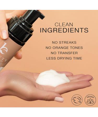 Self Tanner Mousse - USA Made Natural & Organic Streak-Free Tanning Foam for Pale Skin Non-Toxic Fake Tan - 3.30 Fl Oz (Pack of 1 - Buy Online on GoSupps.com