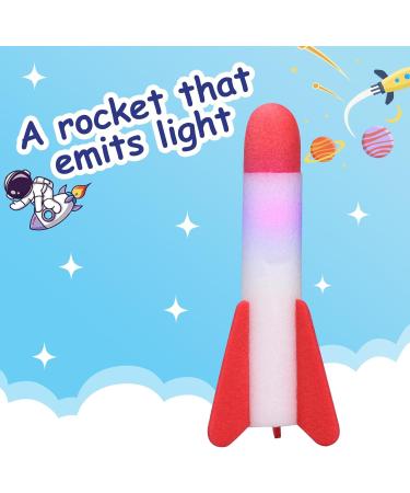TDDL 14-Piece Rocket Toys Set for Kids | Foam Rockets & Air Pressure Outdoor Gifts for Girls Aged 3-12 - Buy Online on GoSupps.com