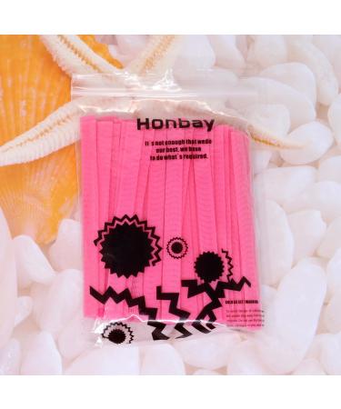 Honbay 100PCS Makeup Brush Protector | Reusable Expandable Mesh Covers for Brushes & Handbag Tassels (Pink) - International Shipping Available - Buy Online on GoSupps.com