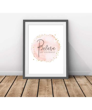 Magical Unicorn Poster Set for Children's Room Decor | A4 Size | Set of 3 Girls Wall Art Pictures - P57 - Buy Online on GoSupps.com