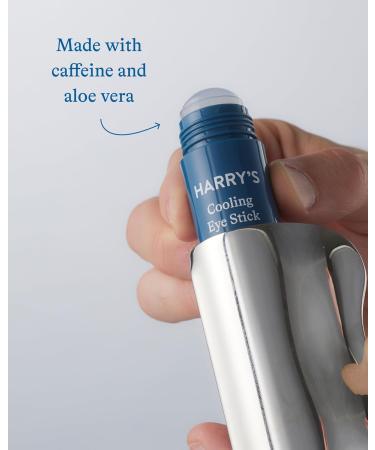 Harry's Cooling Eye Kit for Men - Gua Sha Depuffing Facial Massage Tool and 2 Cooling Eye Sticks 2 Sticks - Buy Online on GoSupps.com